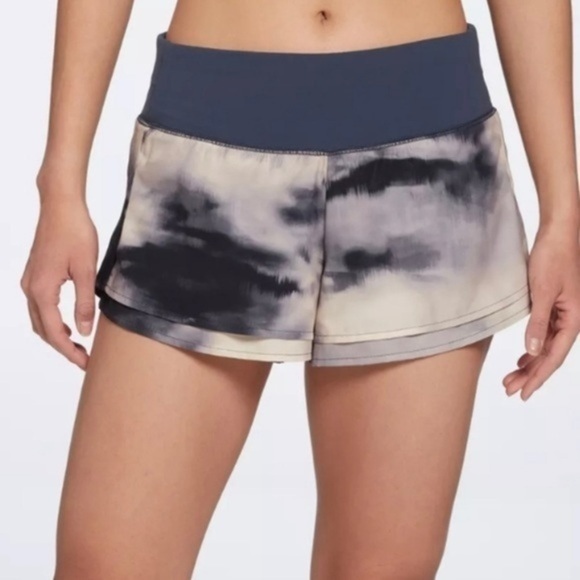 New Calia Kick It Up Angle Slit Shorts Daybreak Ardosia Slate - Picture 1 of 5